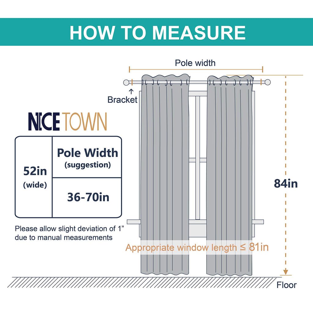 Nicetown White Sheer Linen Curtains For Windows 84 Inch Length, Grommet Top Semi Sheer Vertical Drapes Privacy With Light Filter