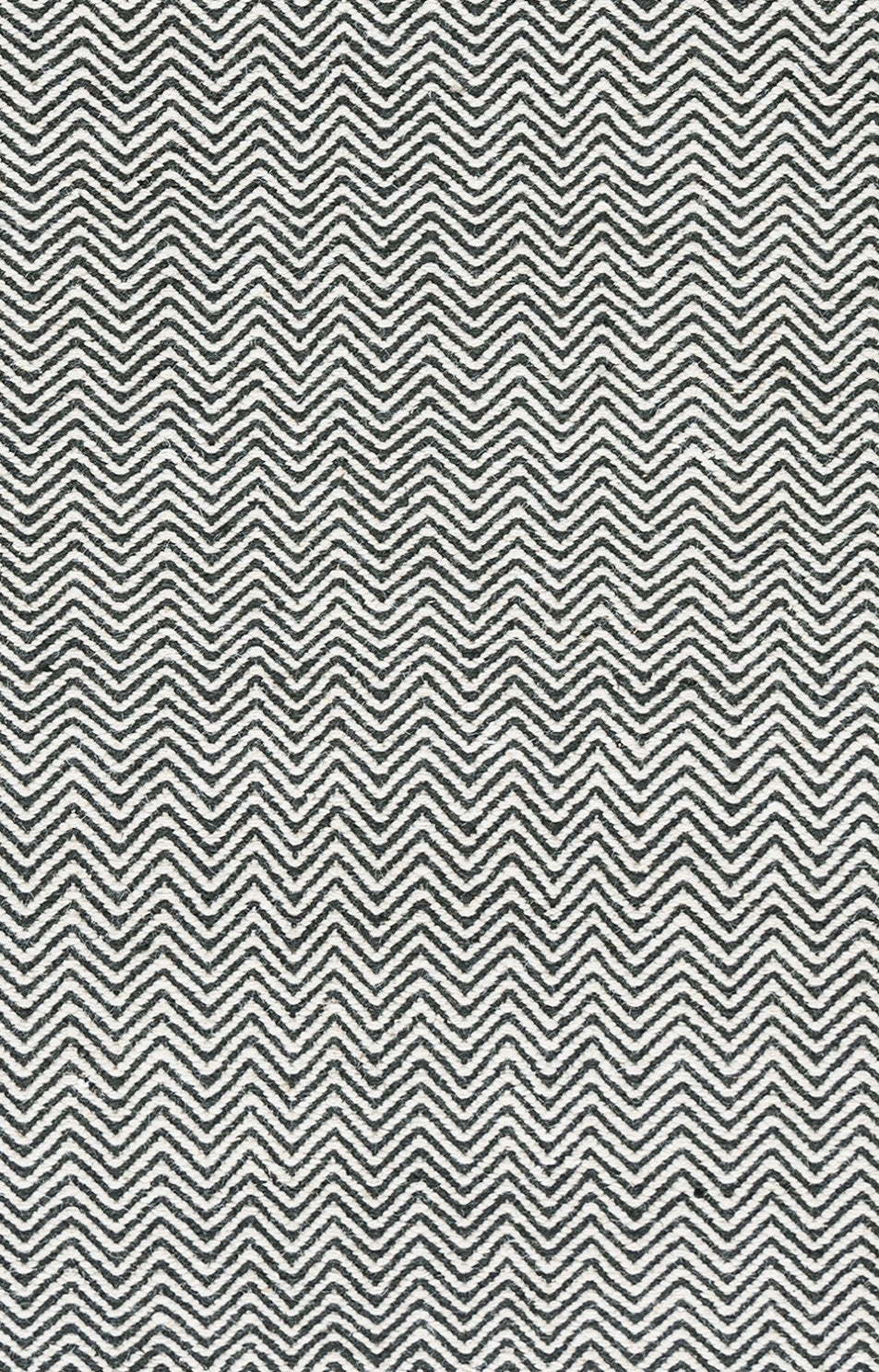 Rizzy Home | Tw2966 | Twist Collection | Wool Area Rug | 2'6" X 8' | Black/Off White Chevron