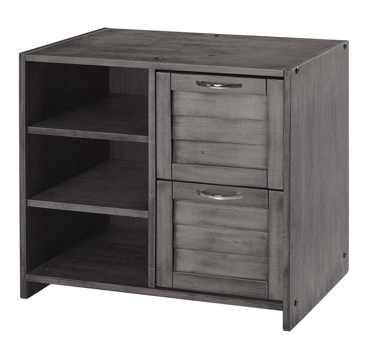 Donco Kids 2 Drawer With Shelves