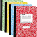 Tops Composition Book, Wide/Legal Rule, Randomly Assorted Marble Cover, (100) 9.75 X 7.5 Sheets