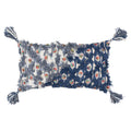 Rizzy Home Color Block 14" x 26" Poly Filled Pillow with Cotton Cover-Multi