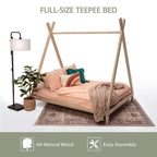 American Furniture Classics Model Full Teepee Full Size Teepee Bed with Raised Base