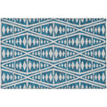 Sedona Sn6 Blue Southwestern Rug Rectangle 5' X 7 ' 6"