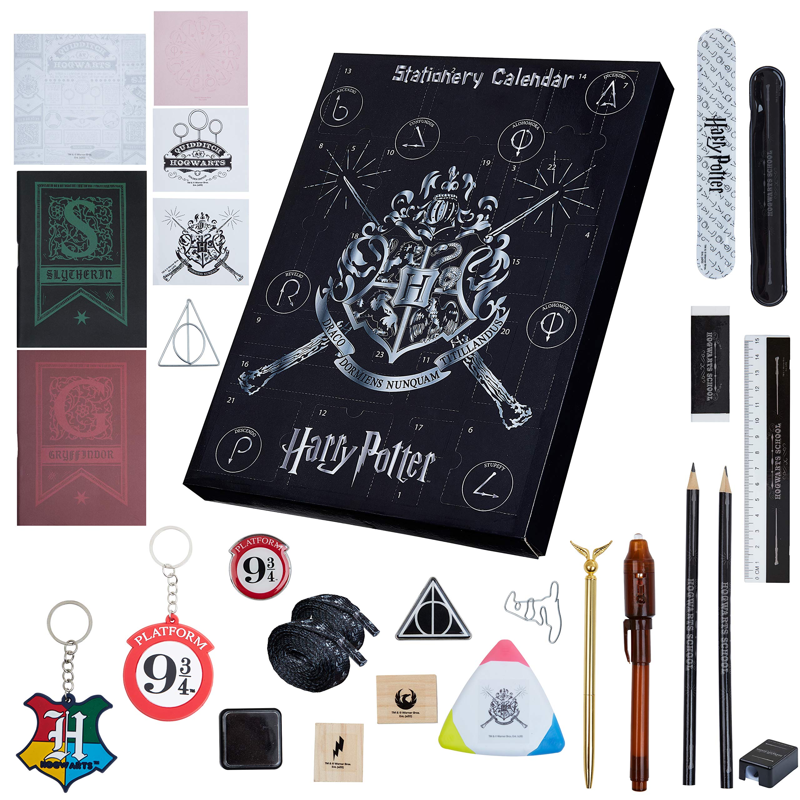 Harry Potter Advent Calendar 2022, Stationery Advent Calendar for Boys and Girls, Gifts for Kids