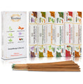 Raajsee Natural Incense Sticks,6 Pack Mixed Scents Gift Pack 15 gm Each (90 gm Total), Insense Sticks Variety Pack, 100% Organic