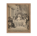Poster Master Vintage Religious Poster - Retro Christian Print - Gift for Artist, Friend - The Last Supper, Jesus Christ and His