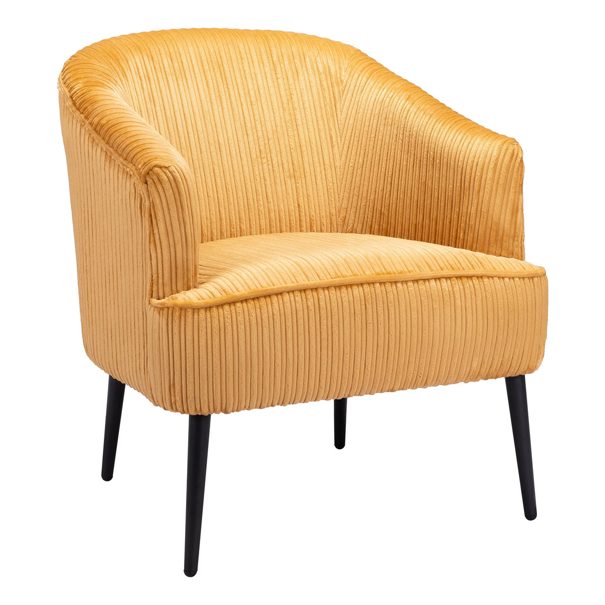 Zuo Ranier Accent Chair Yellow