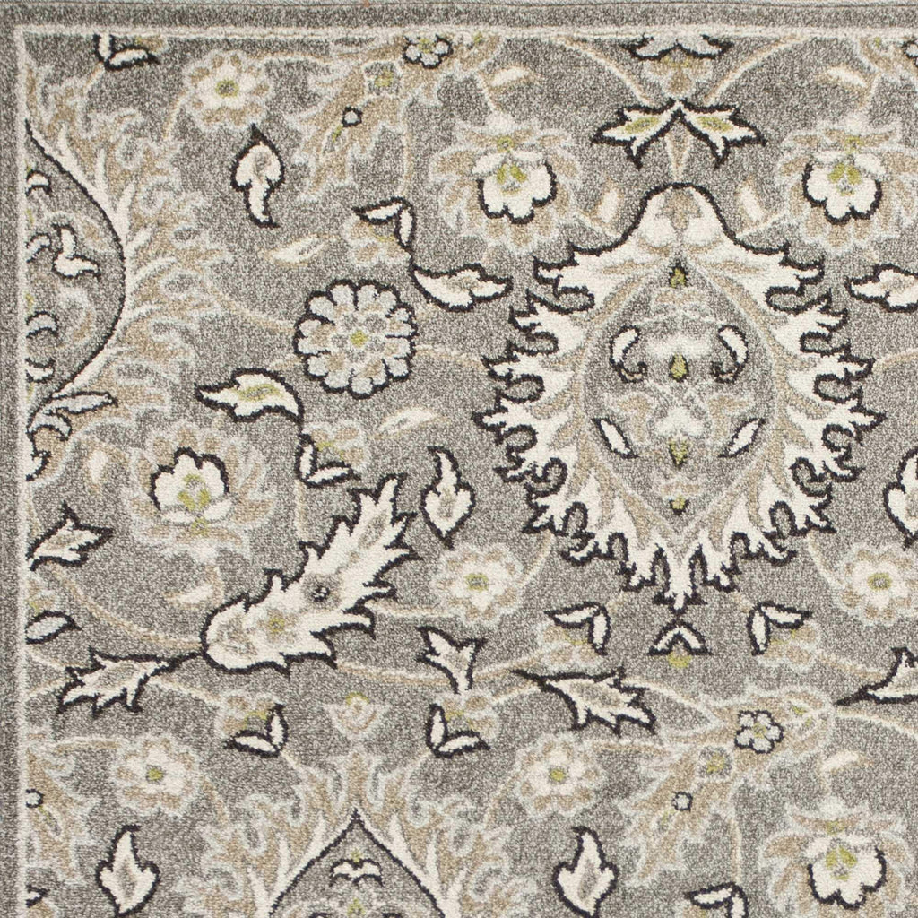 HomeRoots Decor 23' x 45' UV-Treated Polypropelene Grey Area Rug
