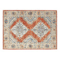 Marbella Mb1 Orange Traditional Rug Rectangle 9' X 12'