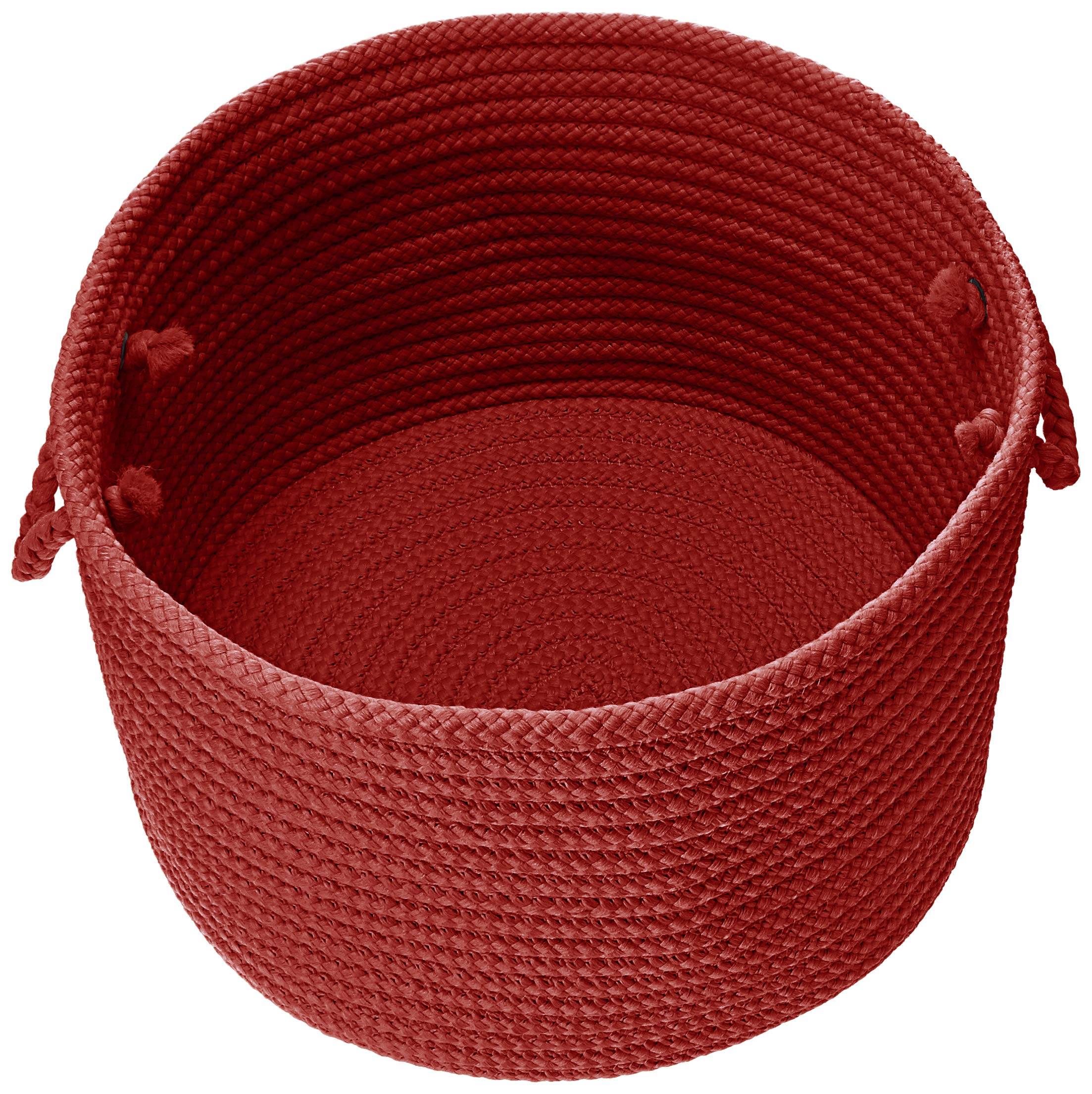 Colonial Mills Simply Home Solid Utility Basket, 18 By 12-Inch, Sangria