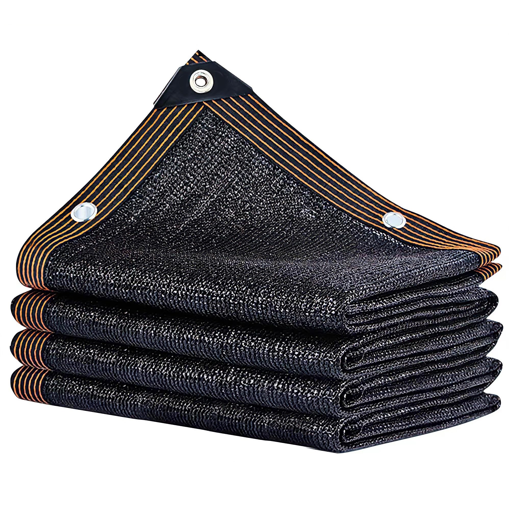 Winemana 40% Black Shade Cloth, 6.6 X 10 Ft Mesh Tarp With Grommets, Garden Sunblock Shade Cloth Shading Antifreezing For Plants