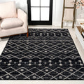 JONATHAN Y MOH208E-4 Aksil Moroccan Beni Souk Area Rug, Bohemian, Scandinavian, Minimalistic, Transitional, Rustic for Living Ro
