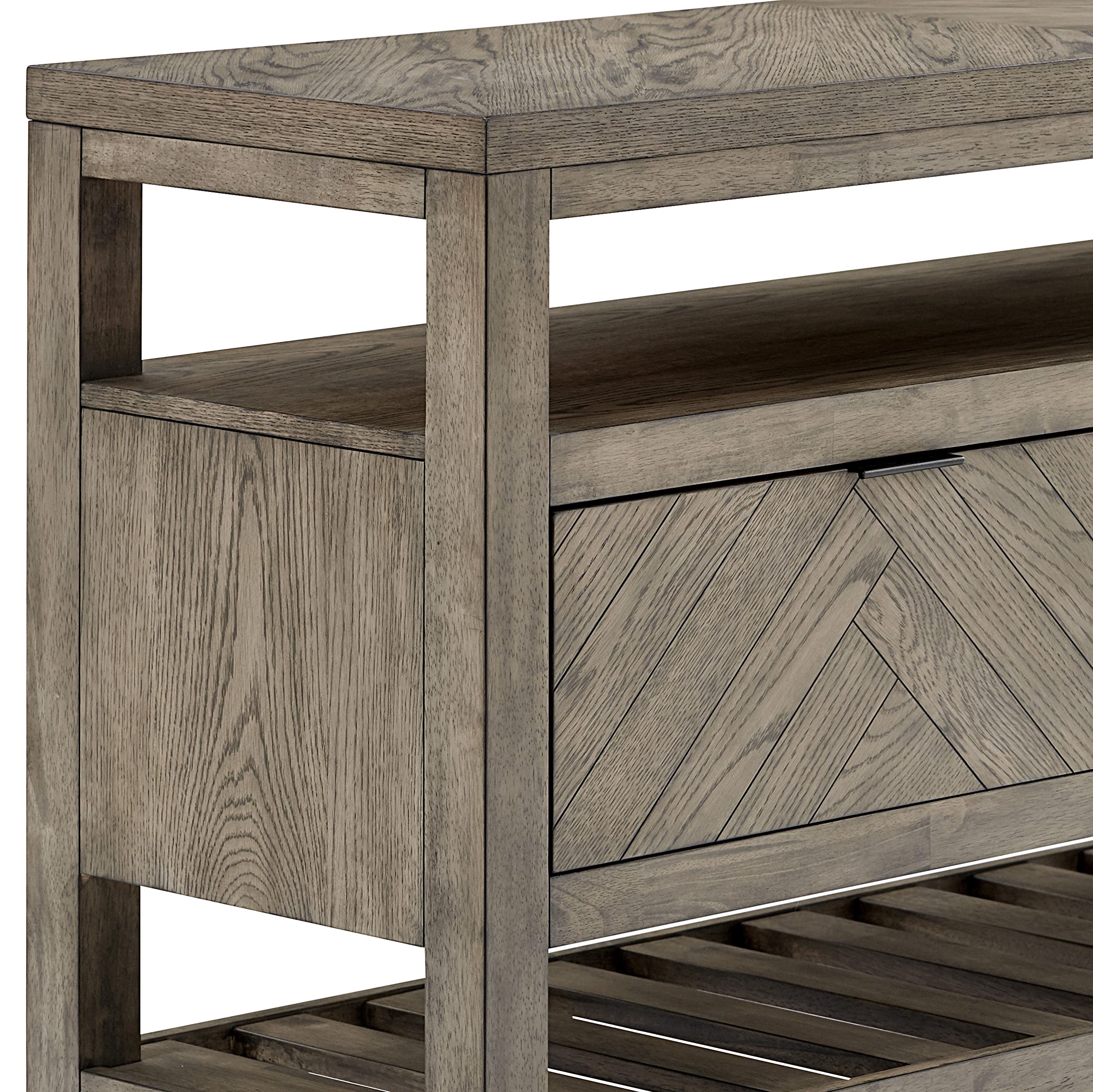 Progressive Furniture Ellington Server, Smokey Oak