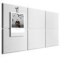 Yoillione Large Cork Board For Walls - 6 Pack Felt Wall Tiles With 30 Push Pins - 11.8'X11.8' Bulletin Board Self-Adhesive Lig