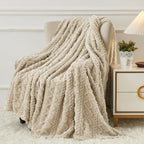 Aganear Fleece Blanket King Size - Lightweight Portable Plush Fuzzy Cozy Soft Blanket For Couch, Sofa, Bed, Office, Breathable A
