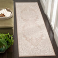 SAFAVIEH Reflection Collection Runner Rug - 2'3'' x 12', Beige & Cream, Vintage Distressed Design, Non-Shedding & Easy Care, Ide