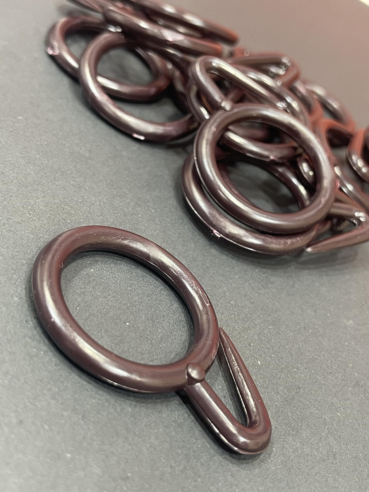 AAMS HOME DECOR Plastic Curtain Rings for Windows Curtains, Door Curtains, Bathroom Curtains and Other Multipurpose Usage  Colo