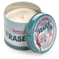 Santas Naturals Fraser Fir Christmas Candle (9oz) | Authentic Pine Scent | Christmas Gift | Burns 30+ Hours | Made in USA | Soy