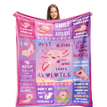 Linxher Axolotl Gifts, Axolotl Blanket, Axolotl Stuff, Axolotl Birthday Gifts, Axolotl Bedding, Axolotl Gifts For Girls, Gifts F