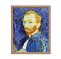 Poster Master Vintage Van Gogh Poster - Retro Van Gogh Self-Portrait Painting Print - Impressionism Art - Gift for Him, Her, Men