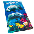 Softerry Florida Manatees Beach Towel 30 x 60 inches Printed velour 100% Cotton