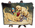 Pure Country Weavers I'Ve Got It Golden Retriever Blanket By Bob Christie - Gift For Dog Lovers - Tapestry Throw Woven From Cott