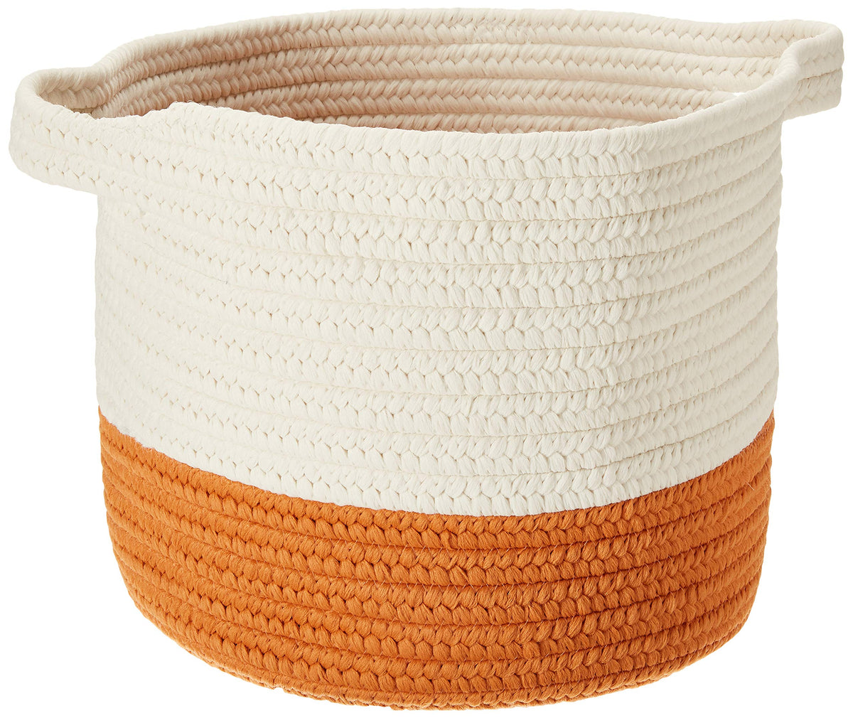 Beach Bum Basket Basket, 15&quot;X15&quot;X12&quot;, Orange