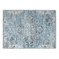Marbella Mb3 Blue Traditional Rug Rectangle 9' X 12'