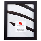 Craig Frames Confetti, Modern Black Picture Frame, 20 x 30 Inch