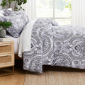 Southshore Fine Living, Inc. Oversized Full/Queen Size Comforter Bedding Set, Boho Bedding, Paisley Bedspread, Full Size/Queen B