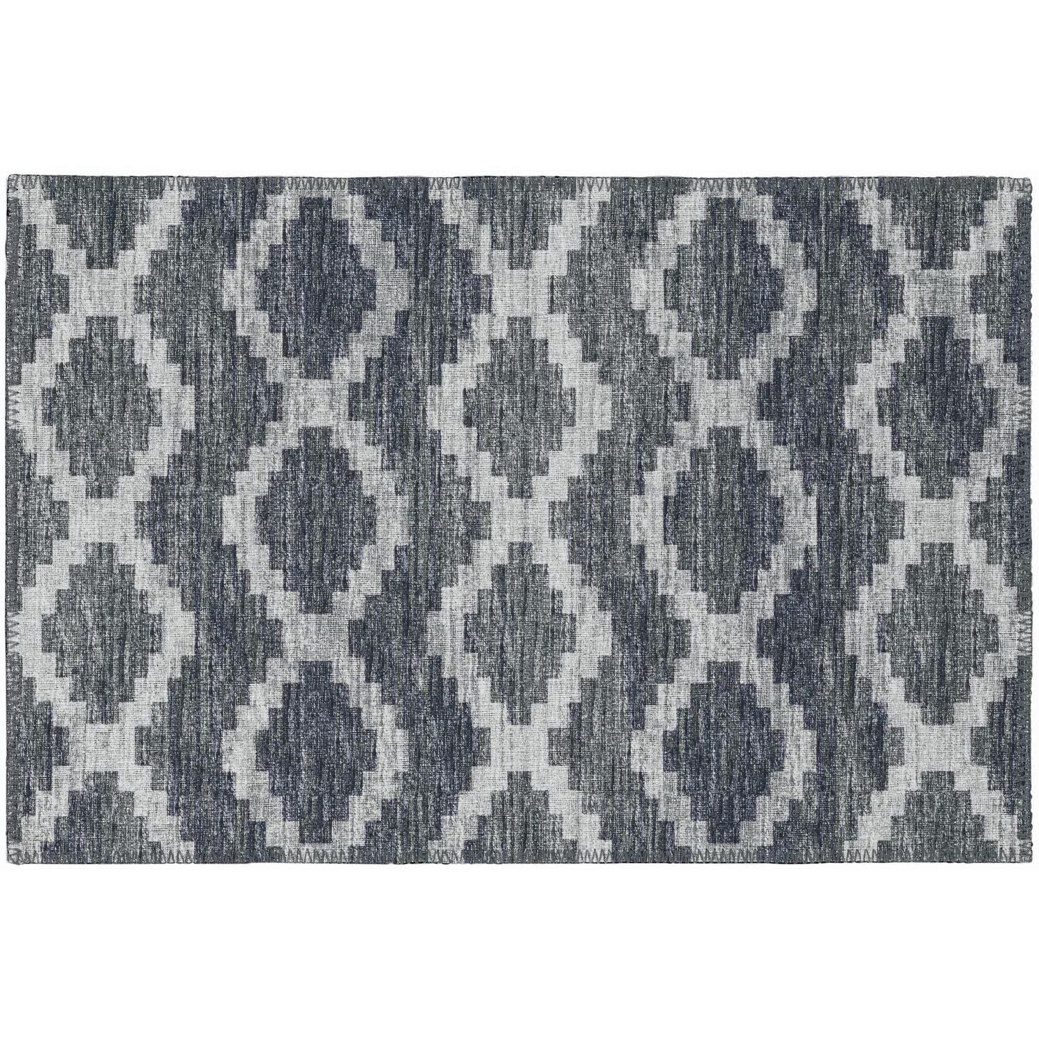 Sedona Sn9 Black Bohemian Rug Rectangle 9' X 12'