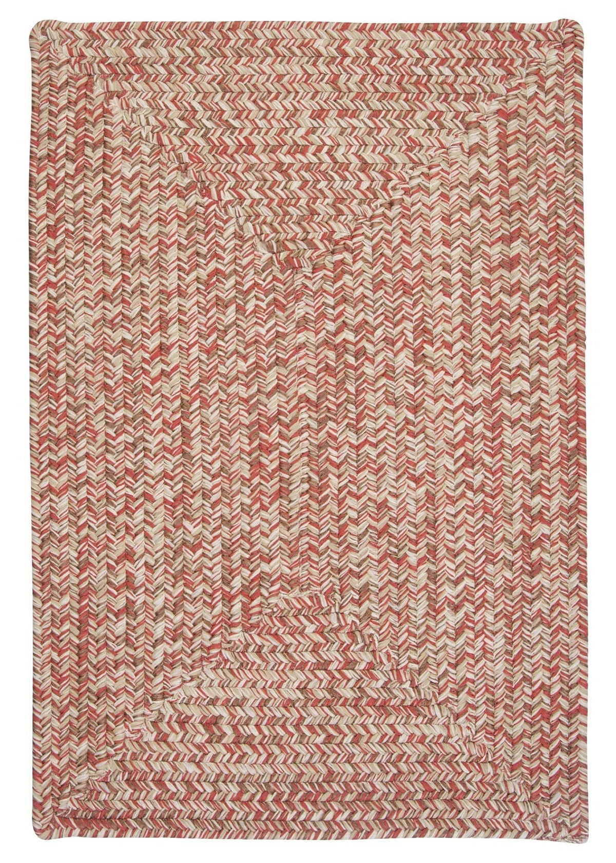 Corsica Rectangle Area Rug, 3 By 5-Feet, Porcelain Rose