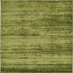 Unique Loom Del Mar Collection Area Rug - Lucille (7' 10'' Square, Green/ Hunter Green)