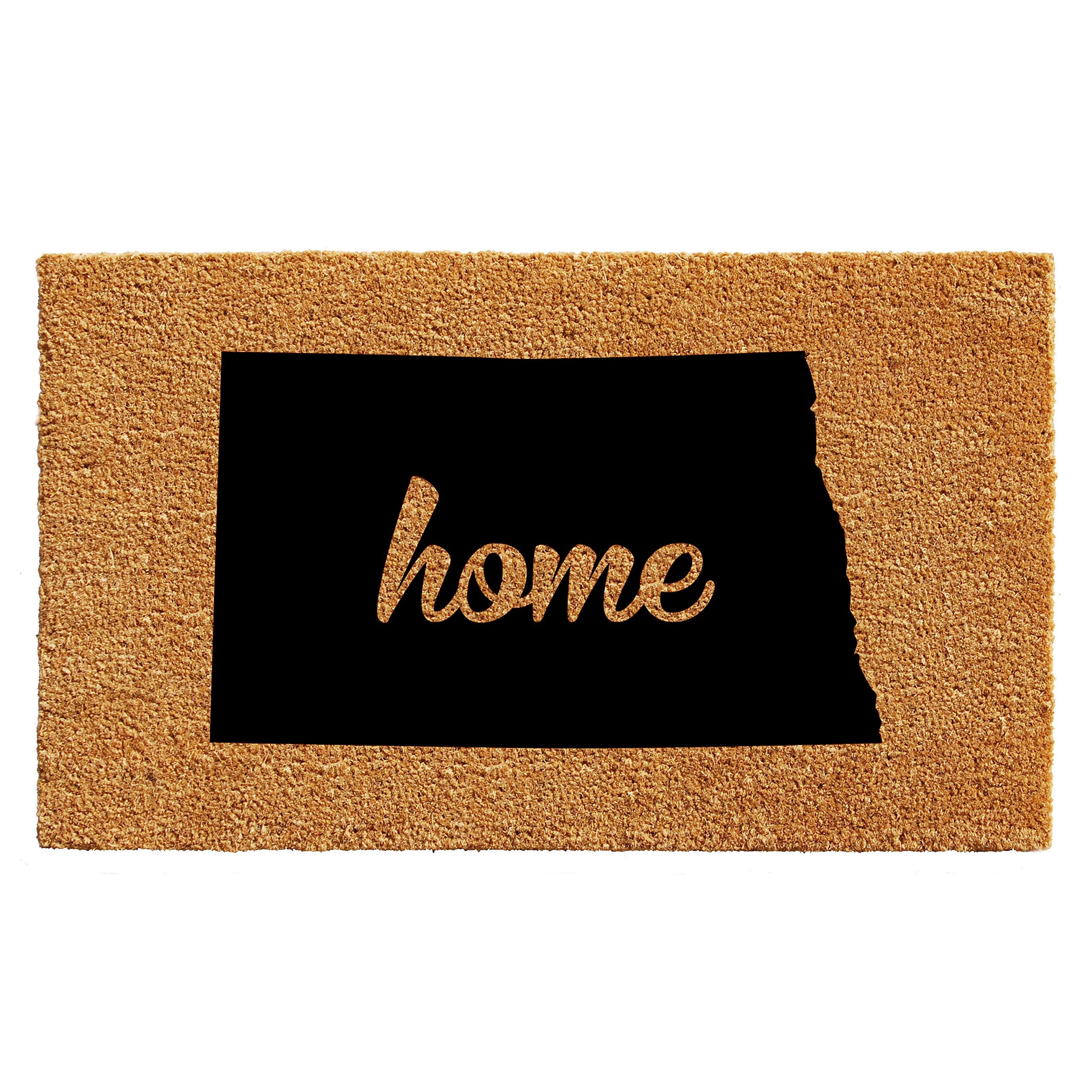 Calloway Mills 105361830 North Dakota Doormat, 18' X 30', Natural/Black