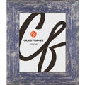 Craig Frames American Barn, 19.25x26.75 Picture Frame, Faux Barnwood, Blue