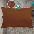 Colourtree 7' X 12' Brown Rectangle Waterproof Sun Shade Sail Upf50 Canopy Awning Shelter Fabric Screen, 95% Uv Blockage Uv & Wa