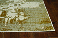 HomeRoots 3' X 5' Ivory Or Gold Abstract Area Rug