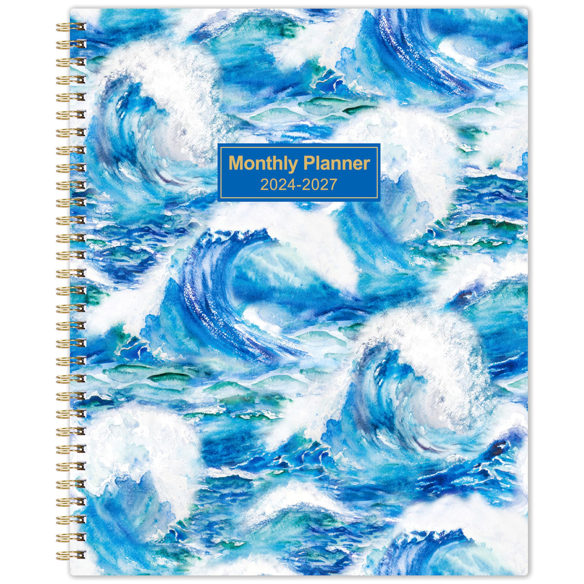 2024-2027 Monthly Planner/Calendar - Jul 2024 - Jun 2027, 3 Year Monthly Planner (36 Months) With Tabs & Two-Side Pockets, 9' X