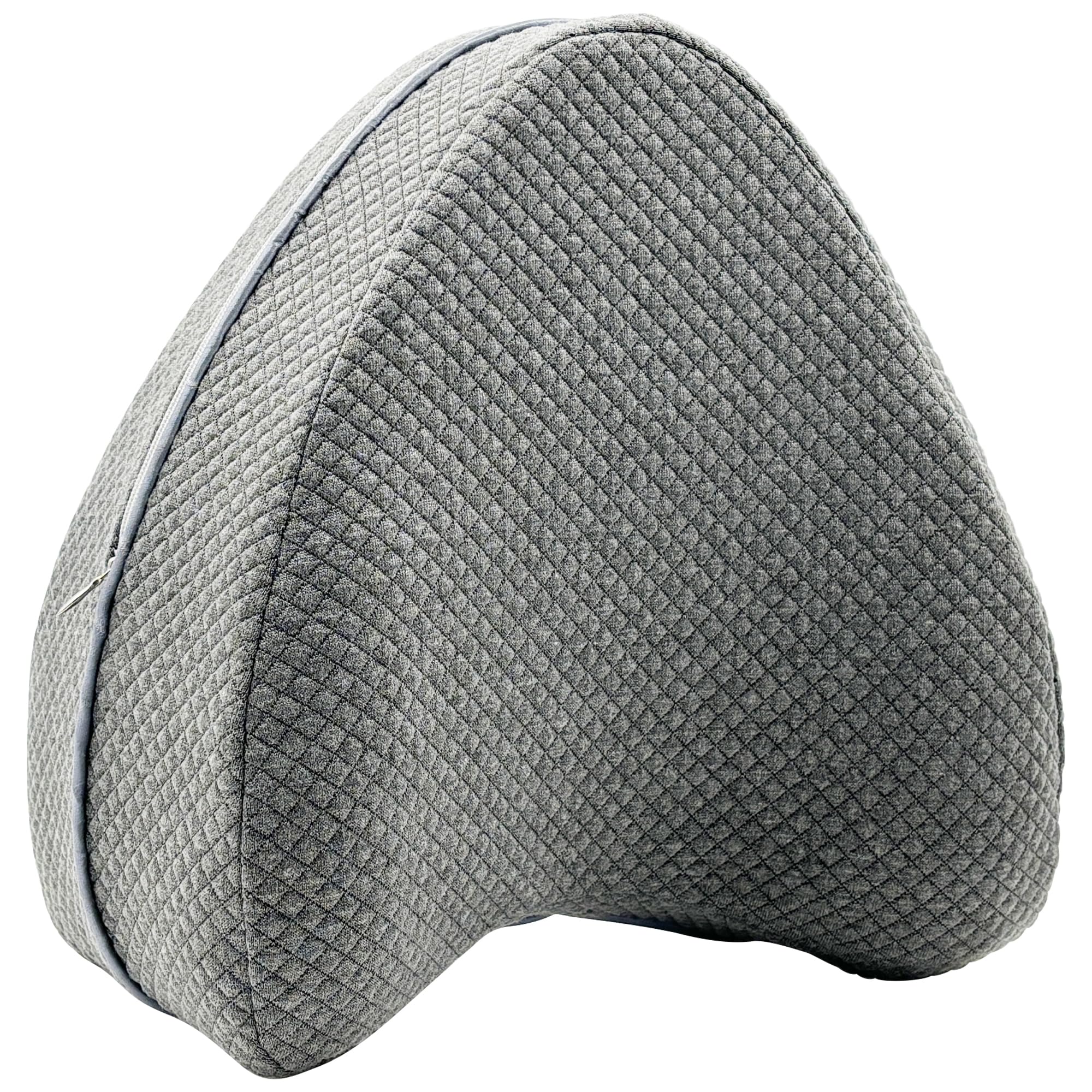 Leotube Replacement Pillowcase Pillow Cover For Contour Legacy Leg & Knee Foam Support Pillow-Cover Only (Gray)