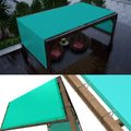 ColourTree 12  x 21  Turquoise Waterproof Pergola Sun Shade Canopy Replacement Cover UPF50, Commercial Grade 260 GSM Cloth for