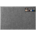 Gorilla Grip Ultra Absorbent Moisture Guard Doormat, Absorbs Up To 2.75 Cups Of Water, Stain And Fade Resistant, Spiked Rubber B