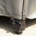 Budge Heavy Duty Waterproof Patio Chair Cover, Small Size, Tan Tweed - Perfect for English Garden Decor