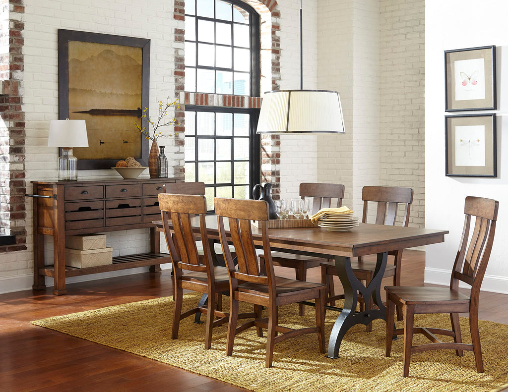 Intercon The District 60.5" Three Drawers, Copper Sideboard, Brown