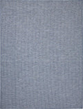 Nourison Positano Indoor/Outdoor Navy Blue 10' X 14' Area Rug, Easy Cleaning, Non Shedding, Bed Room, Living Room, Dining Room, Backyard, Deck, Patio (10X14)