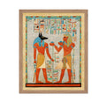 Poster Master Ancient Mythology Poster - Vintage Egyptian Print - Gift for Artist, Friend - King with Anubis, Tomb of Haremhab, 