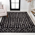 JONATHAN Y MOH210C-8 Ziri Moroccan Geometric Area Rug, Bohemian, Scandinavian, Minimalistic, Transitional, Rustic for Living Roo