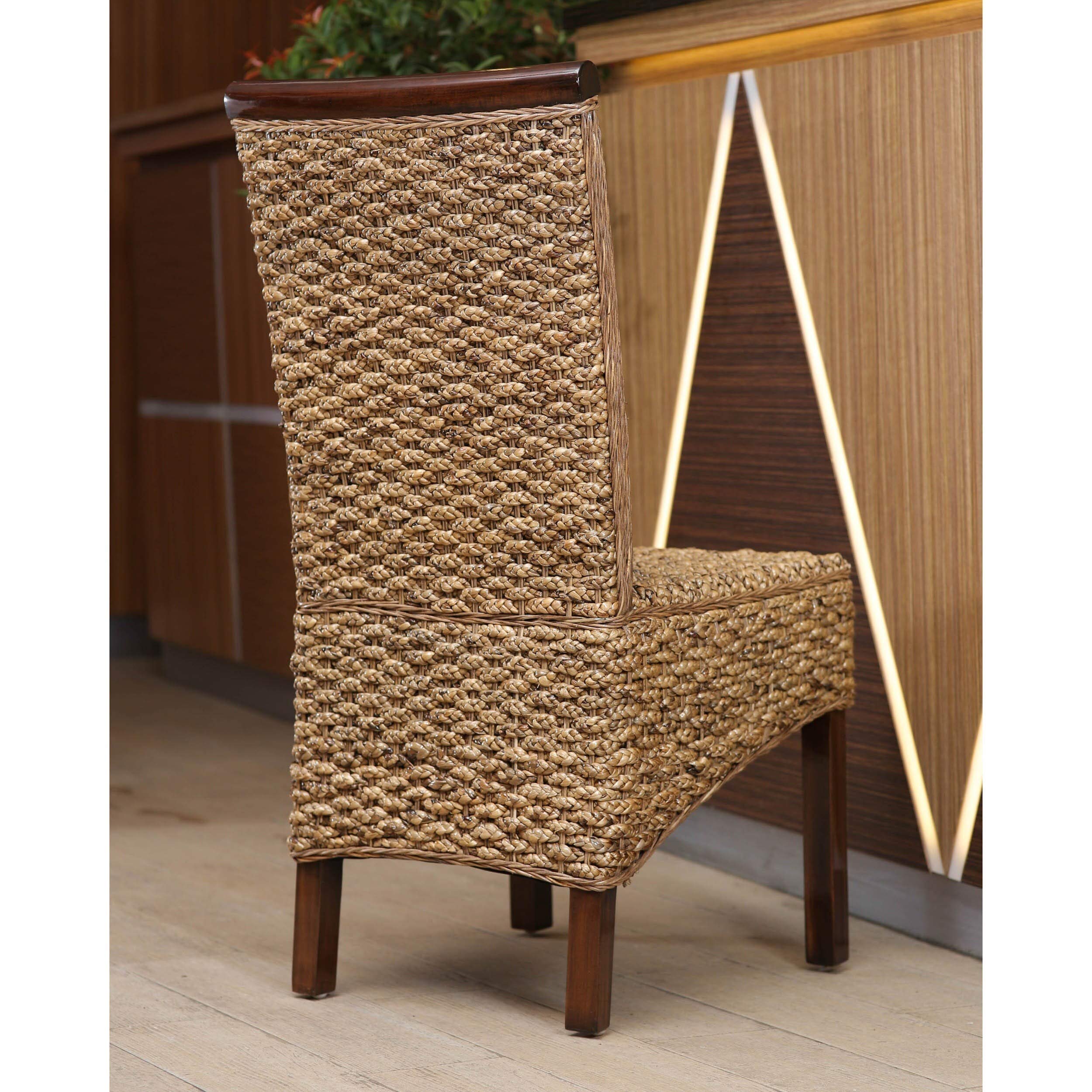 International Caravan Furniture Piece Bunga Hyacinth Dining Chair (Set Of 2)