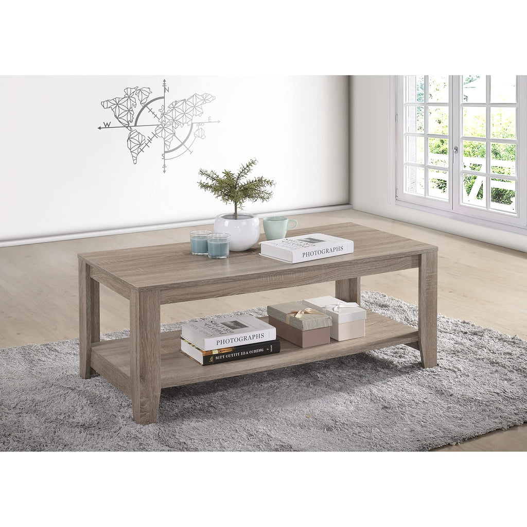 Progressive Furniture Barry Gray Cocktail Table - Modern Design, Versatile Style, Perfect for Living Room Décor