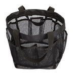 Haoguagua Mesh Shower Caddy Tote Bag 8 Pockets, Hanging Portable Toiletry Bag For Men And Women, College Dorm Essentials Quick D