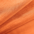 Koufall Halloween Curtains For Living Room,Bright Pumpkin Orange Color Sheer Fall Curtains For Bedroom Dining Room 84 Inches Lon